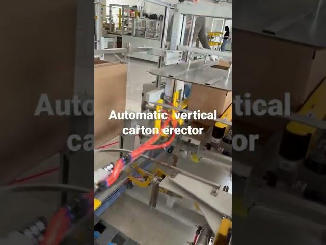 Carton box case erector #carton #packingmachine #box #automation #mechanical #package #packing
