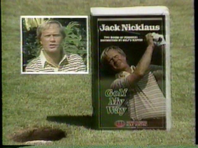 1984 Jack Nicklaus "Golf My Way" Video TV Commercial