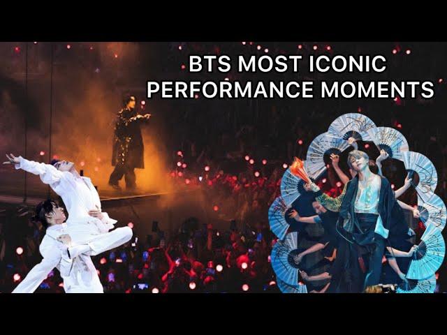 BTS Most Iconic Performance Moments