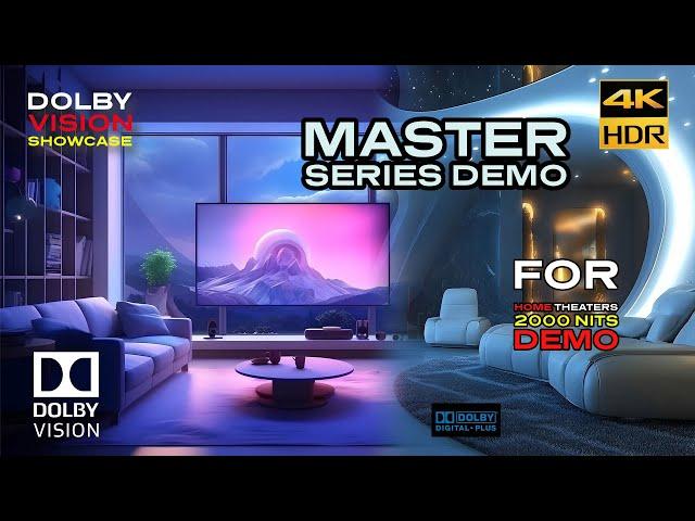 DOLBY VISION "Master Series" 2000 NITS DEMO for PANASONIC Z95A & SONY A95L [4KHDR] - Download Avlb