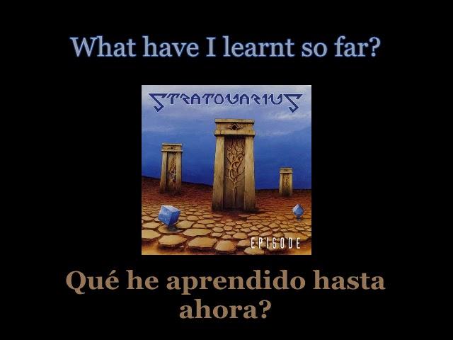 Stratovarius - Father Time - Lyrics / Subtitulos en español (Nwobhm) Traducida