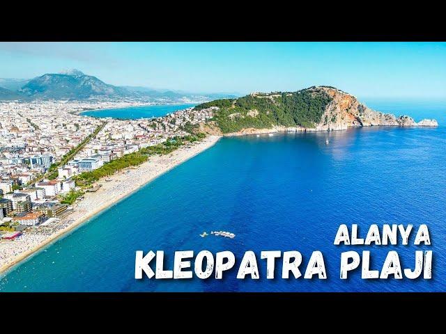 Kleopatra Plajı Alanya - Alanya Nerede Denize Girilir? - Damlataş Plajı - Antalya Alanya Turkey