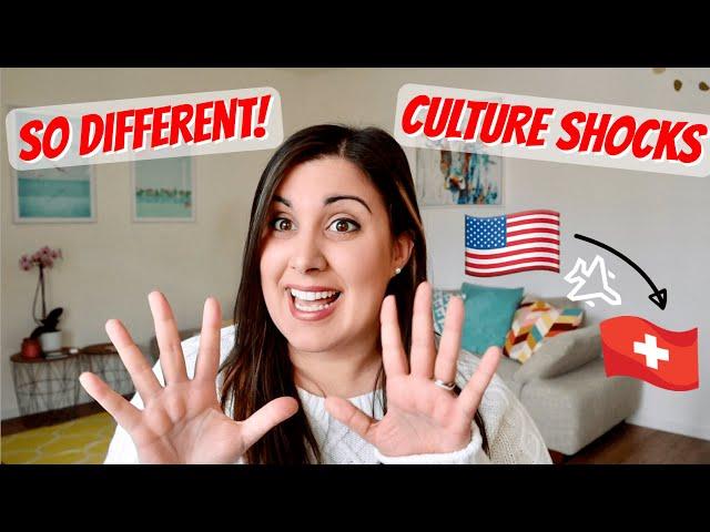 SWISS CULTURE SHOCK | Top 10 Differences between living in the US vs Switzerland