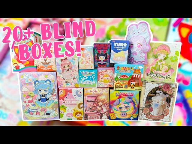 HUGE BLIND BOX UNBOXING! Let's Open 20+ Blind Boxes from KikaGoods! POP MART, BJDs, Kokoya, ShinWoo