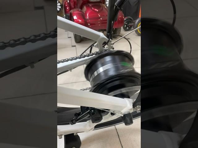 Как звучит редукторное мотор колесо Bafang 750W на скорости 45 км/ч. Электровелосипед Eco Drive V11