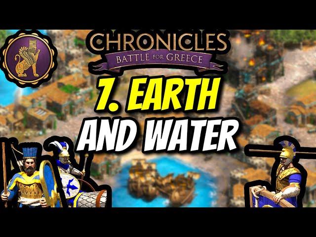 7. Earth and Water [Grand Campaign] [Hard] (AoE2) | Chronicles: Battle for Greece DLC