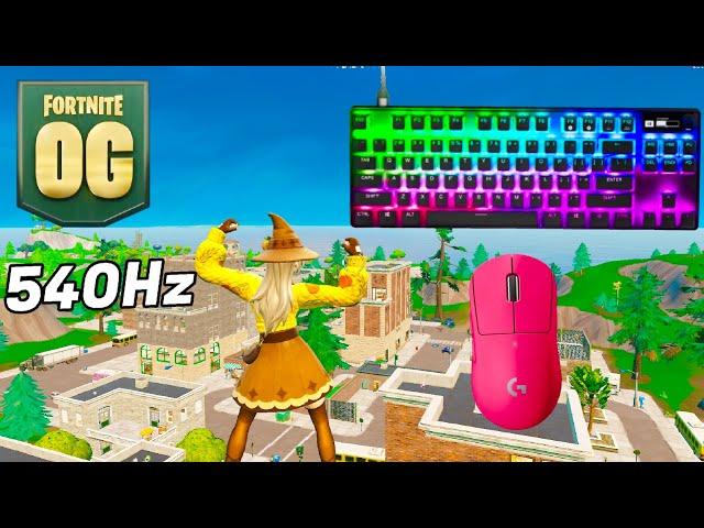 SteelSeries Apex Pro TKL ASMR  Fortnite OG Reload  Satisfying Keyboard Fortnite 360 FPS 4K