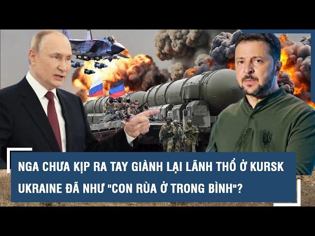 Nga chưa kịp ra tay giành lại lãnh thổ ở Kursk, Ukraine đã như "con rùa ở trong bình"? l VTs