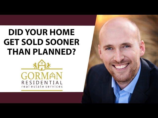 Triangle Area Real Estate: Home Get Sold Before You Could Find Another?