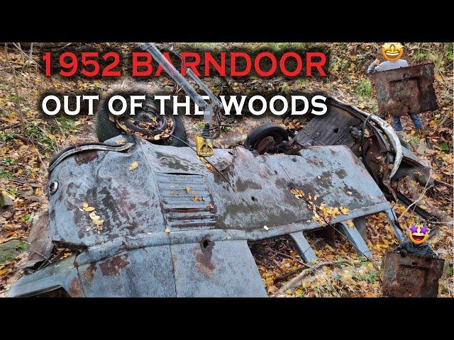 VW Bus Barndoor woods rescue, Austrian forest find - Volkswagen T1 Bergung aus dem Wald, Split bus