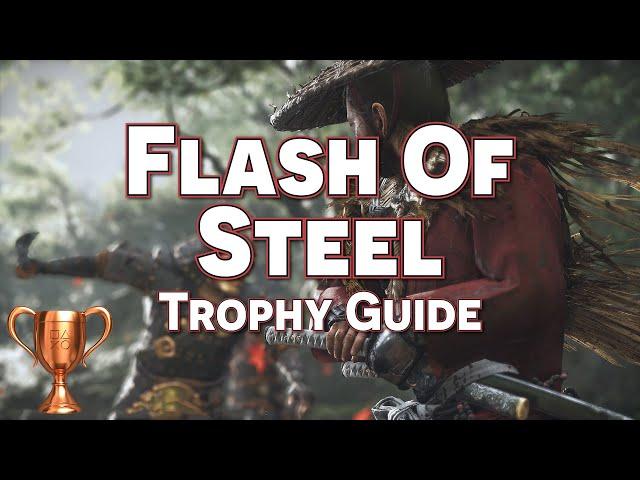 Ghost of Tsushima - 20 Perfect Parries - "Flash of Steel" Trophy Guide (PS4)