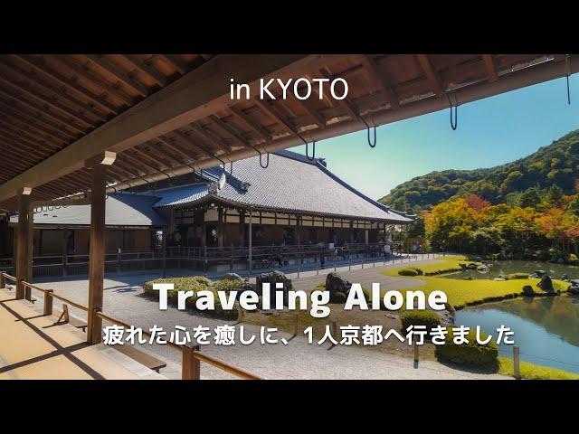 [Solo Travel] Seeking Solace for a Weary Soul | KYOTO vol.1 | Living Alone JAPAN Vlog