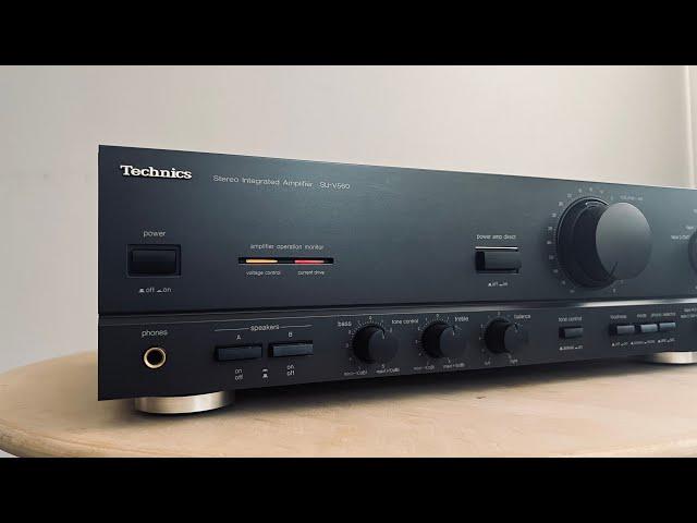 Technics Stereo Integrated Amplifier SU-V560 - What's inside?