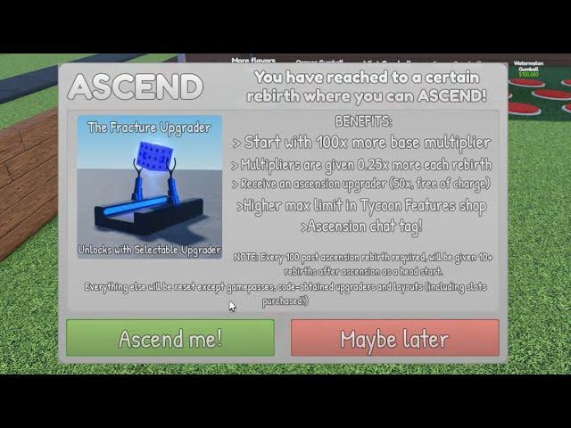 Roblox Gumball Factory Tycoon - First Ascension