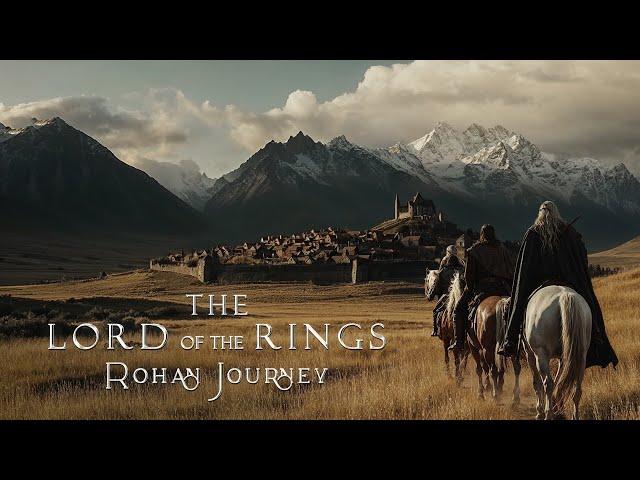 LOTR: Rohan Journey - Epic Ambient Music to Relax & Focus | Beautiful Fantasy