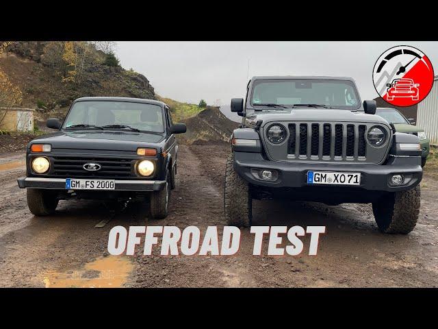 Jeep Wrangler Rubicon & Lada Niva Offroad | by AutocruiseTV