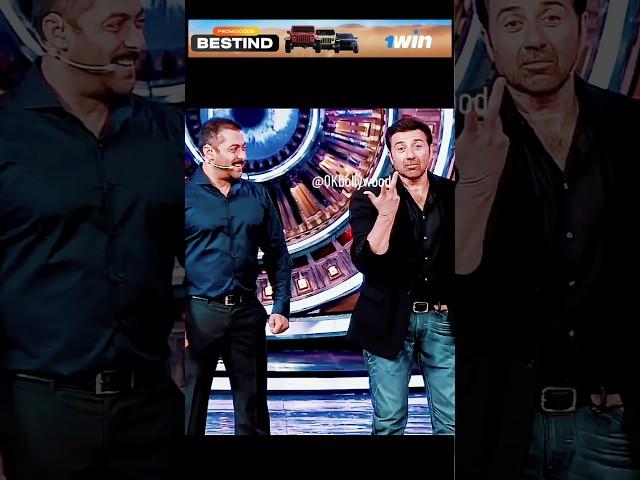 Salman Khan And Sunny Deol Full Masti   | #shorts #sunnydeol #salmankhan #viral #biggboss