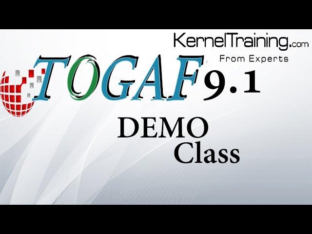 Togaf Tutorial for Beginners | TOGAF 9.1 Architecture