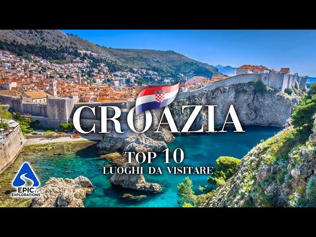 Croatia: Top 10 Places and Locations to Visit | 4K Travel Guide