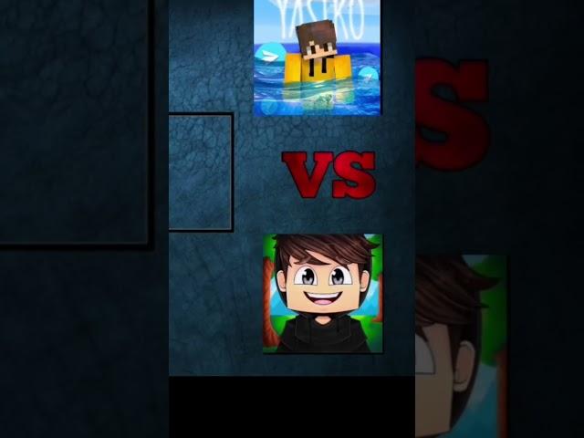 Who is best ? part 2 #minecraft #yasiko #dizzer #shorts