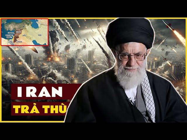 Kinh hoàng 500 tên lửa Iran tấn công Israel, hóa vàng 20 siêu tiêm kích F35