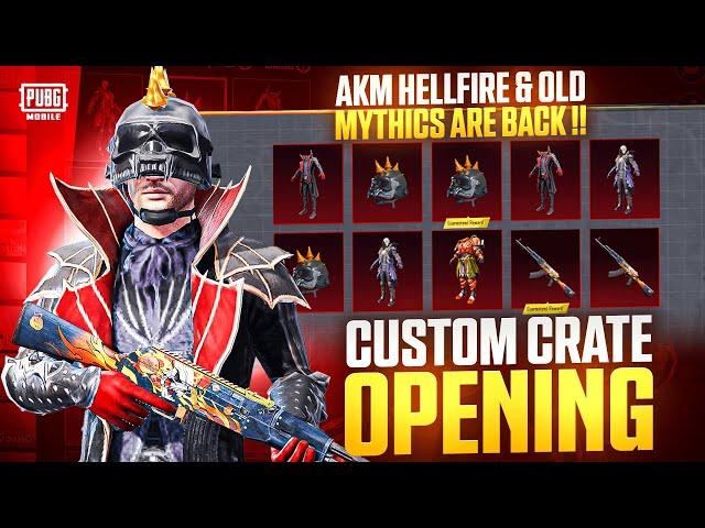 OLD RARE ITEMS FINALLY BACK CUSTOM CRATE OPENING