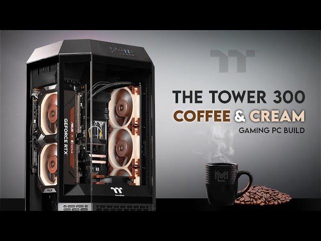 A Coffee Lovers Dream PC Build... | Thermaltake The Tower 300 | Noctua RTX 4080