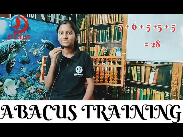 Abacus Training at Art's of Life Coaching, Lakhani #abacus #maths