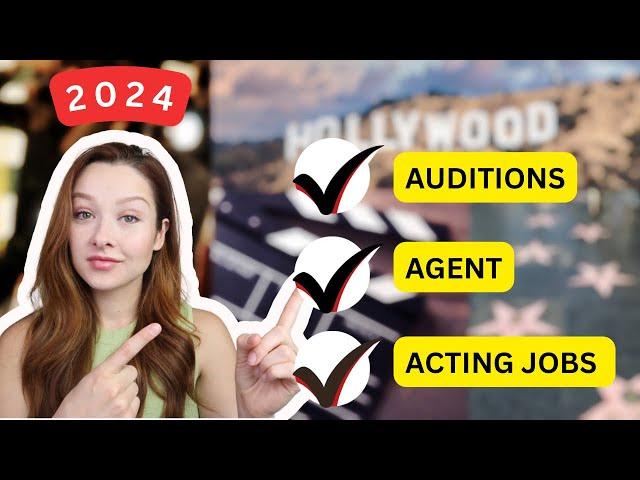 How to Become an ACTOR in 2024 (w/ NO experience) Step by Step guide