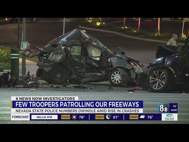 Nevada State Police staffing crisis leaves Las Vegas with few troopers overnight