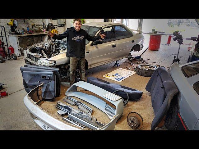 Desarmando el Impreza GT (no es realmente gt, pero...)