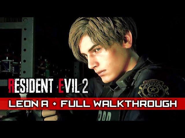 RESIDENT EVIL 2 REMAKE (Leon A/1st Run) – Full Gameplay Walkthrough / No Commentary 【Full Game】