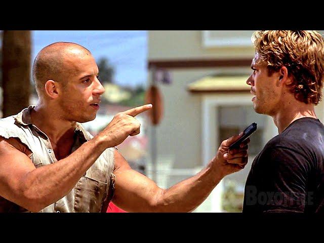 "I'm in your face" | Brian meets Dom | The Fast and the Furious | CLIP  4K