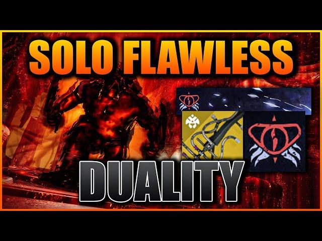 Destiny 2: Solo Flawless DUALITY Dungeon on a Warlock with SOLAR 3.0! (Season of the Haunted)