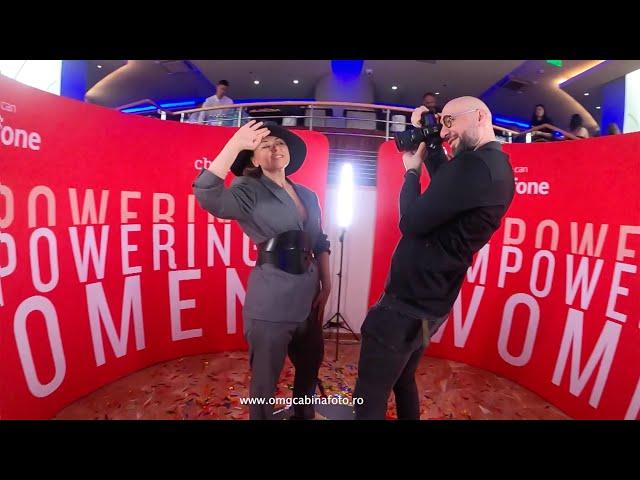 Video Booth 360 x | OMG! Cabina Foto | Corporate event | Vodafone & Chapters