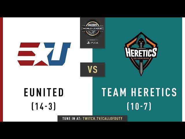 eUnited vs Team Heretics | CWL Pro League 2019 | Division B | Week 10 | Day 4