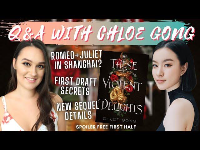 Q & A with These Violent Delights Author Chloe Gong | thatfictionlife