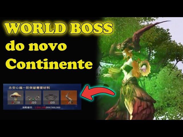 PWCN: World Boss do continente do Leste