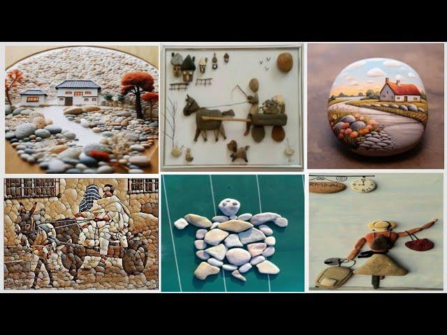 Creative Stone Art Decoration.