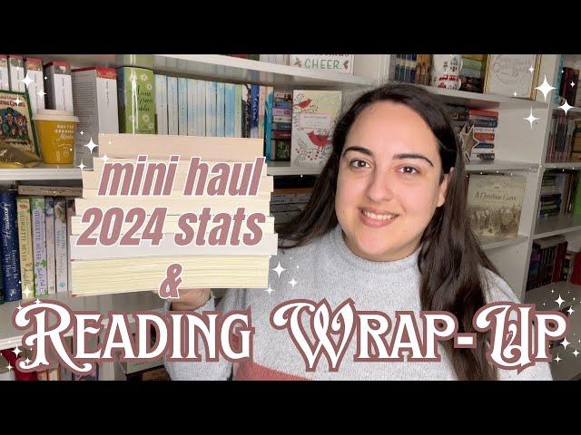 Wrapping Up 2024! Stats, December Reads, and a Mini Book Haul! FINAL BOOKMAS VIDEO!