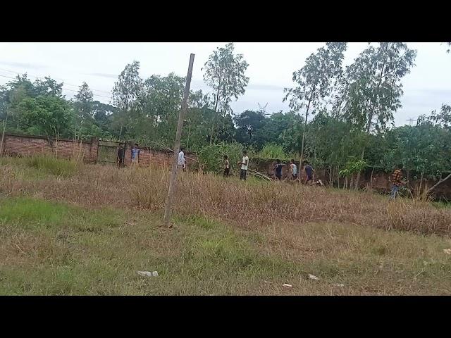 Bhagvati prashad memorial inter college me 100m.runing aaj fast plec