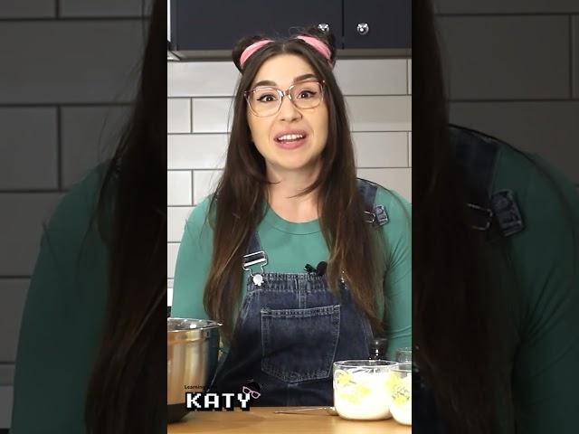 Learn the science behind baking a cake with Katy! #shorts #science #educational