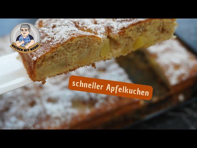 schneller Apfelkuchen