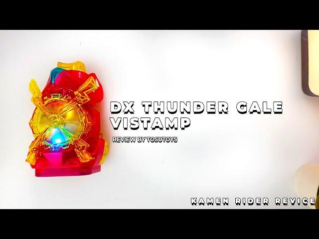 DX Thunder Gale Vistamp | DXサンダーゲイルバイスタンプ | Kamen Rider Revice | 仮面ライダーリバイス