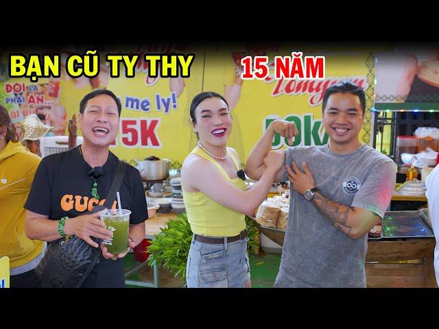 Ty Thy gặp lại bạn cũ Jimmy Dũng cùng nhiều nghệ sĩ ghé thăm - Ty Thy Vlog Gỏi đu đủ