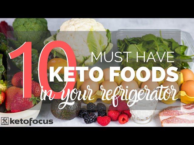 10 KETO FOODS YOU SHOULD ALWAYS HAVE IN YOUR FRIDGE + 7 easy keto recipes to make with them