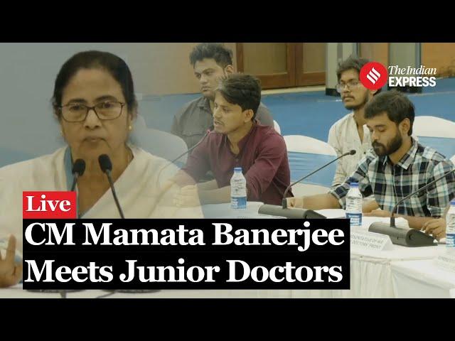 Doctors Meet Mamata: CM Mamata Banerjee Meets Junior Doctors at State Secretariat I RG Kar Case