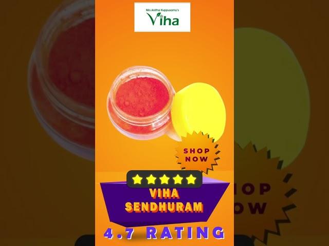 Authentic & Divine Viha Senduram | Viha Online Pooja Products | Anitha Kuppusamy Viha