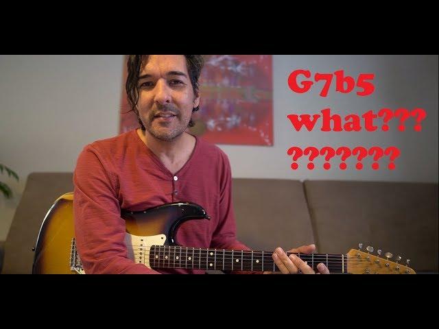 The G7b5 Sound - Chord shapes and Melodic Minor