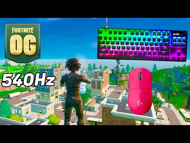 SteelSeries Apex Pro TKL ASMR  Fortnite OG Reload  Satisfying Keyboard Fortnite 360 FPS 4K